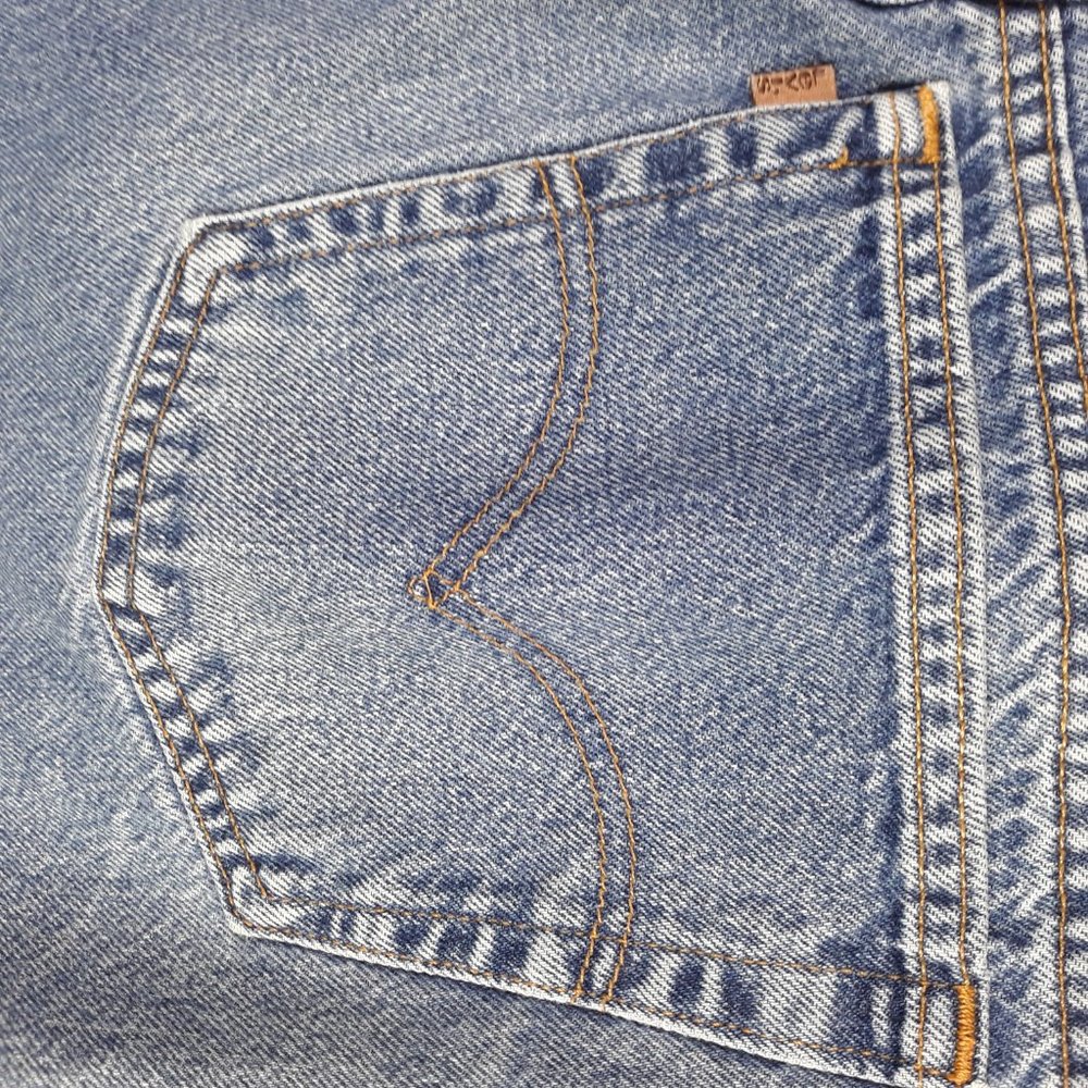 Vintage Levi’s 540 Relaxed Fit Jeans Denim USA Made Blue Men’s Size W38 L 29 - Picture 6 of 12